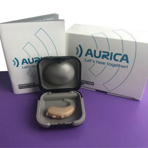 Слуховой аппарат AURICA NANOTRIM 500M